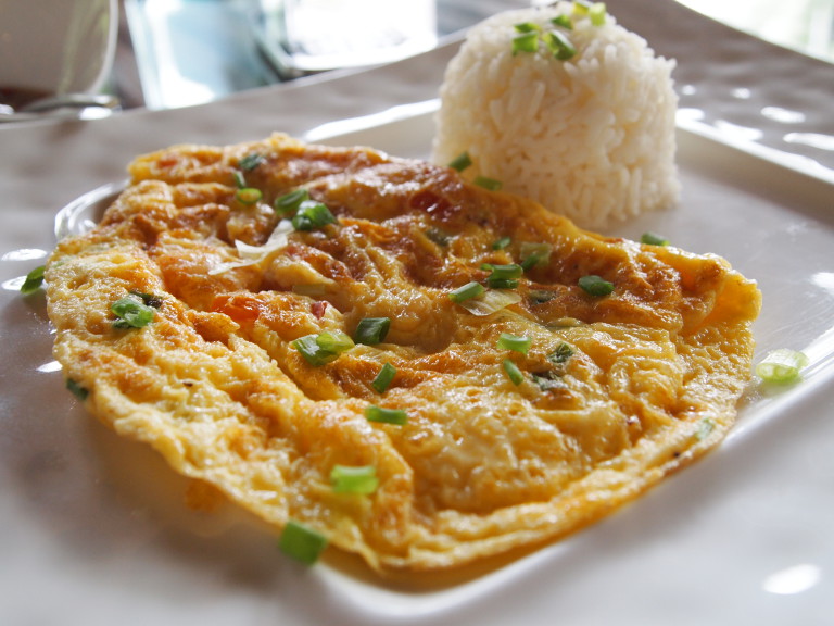 Thaise omelet recept