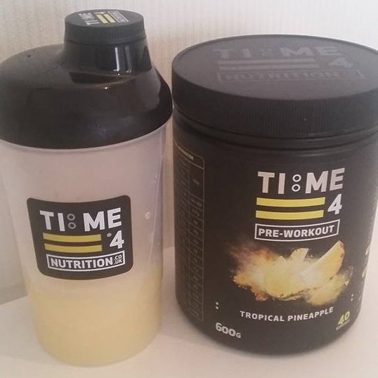 time 4 nutrition pre workout review