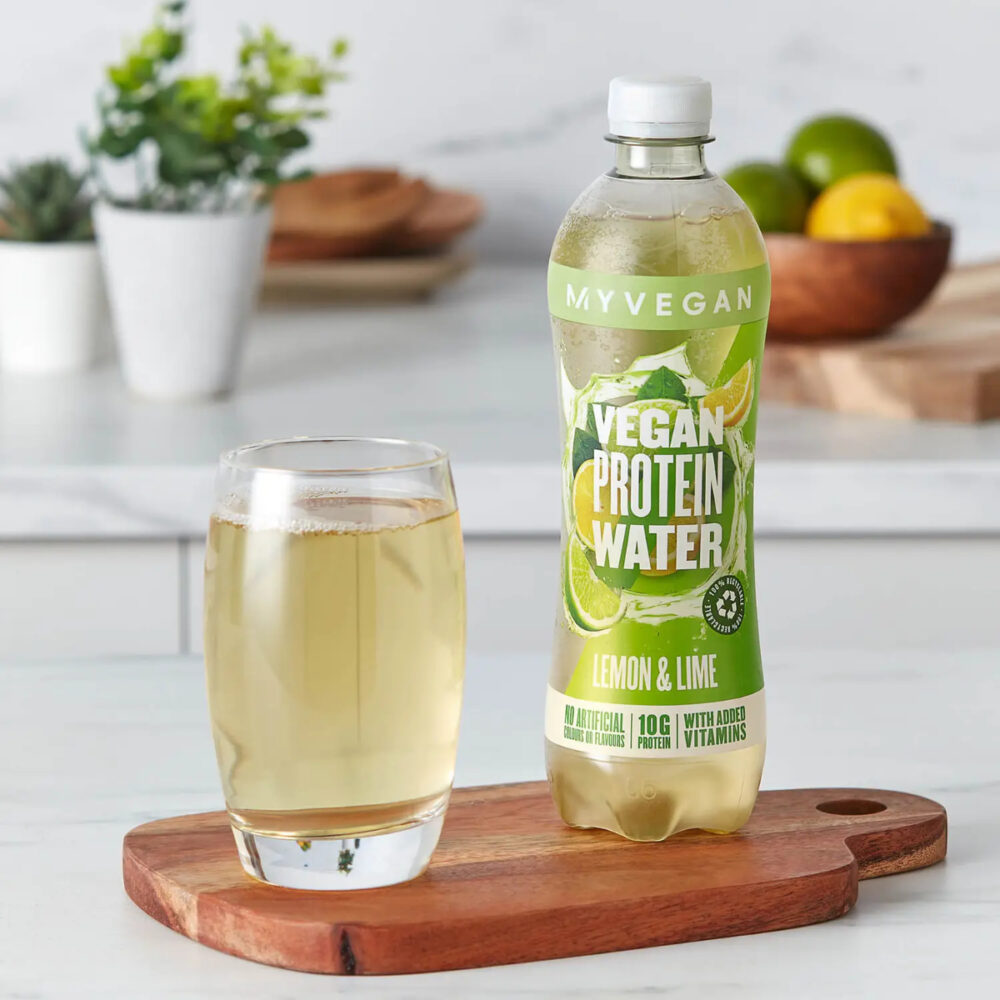 clear vegan protein water