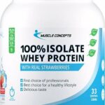 100% isolate whey protein